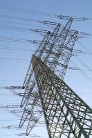 Strommast, Strom, Industie, Strahlung, RWE, Yellow, Strom, Stadtwerke, Stromnetz